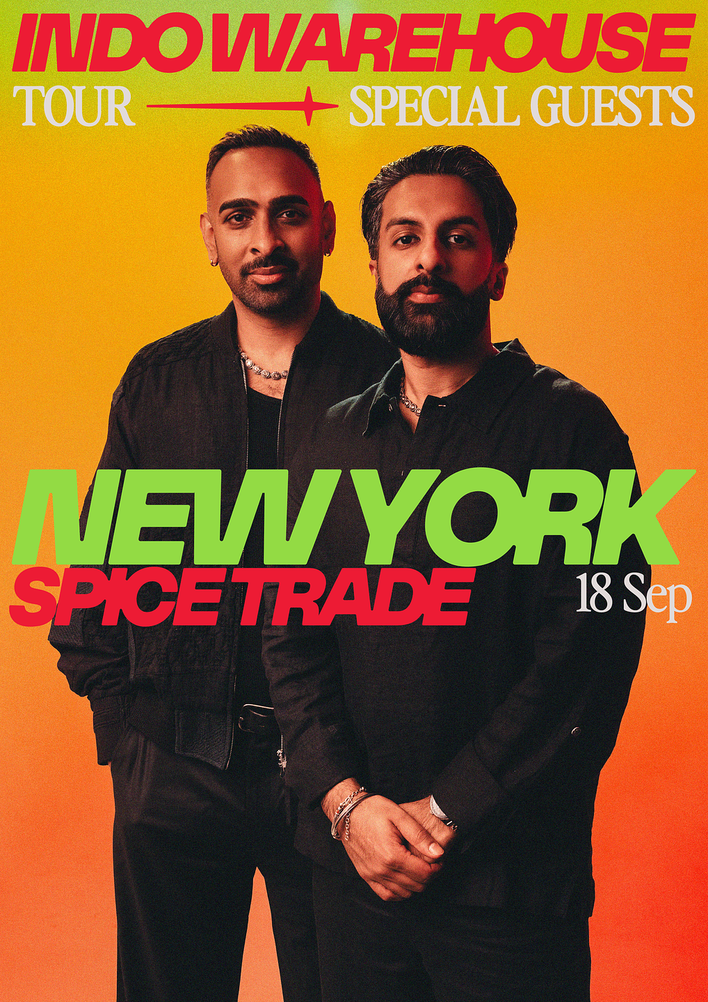 Indo Warehouse: NYC flyer
