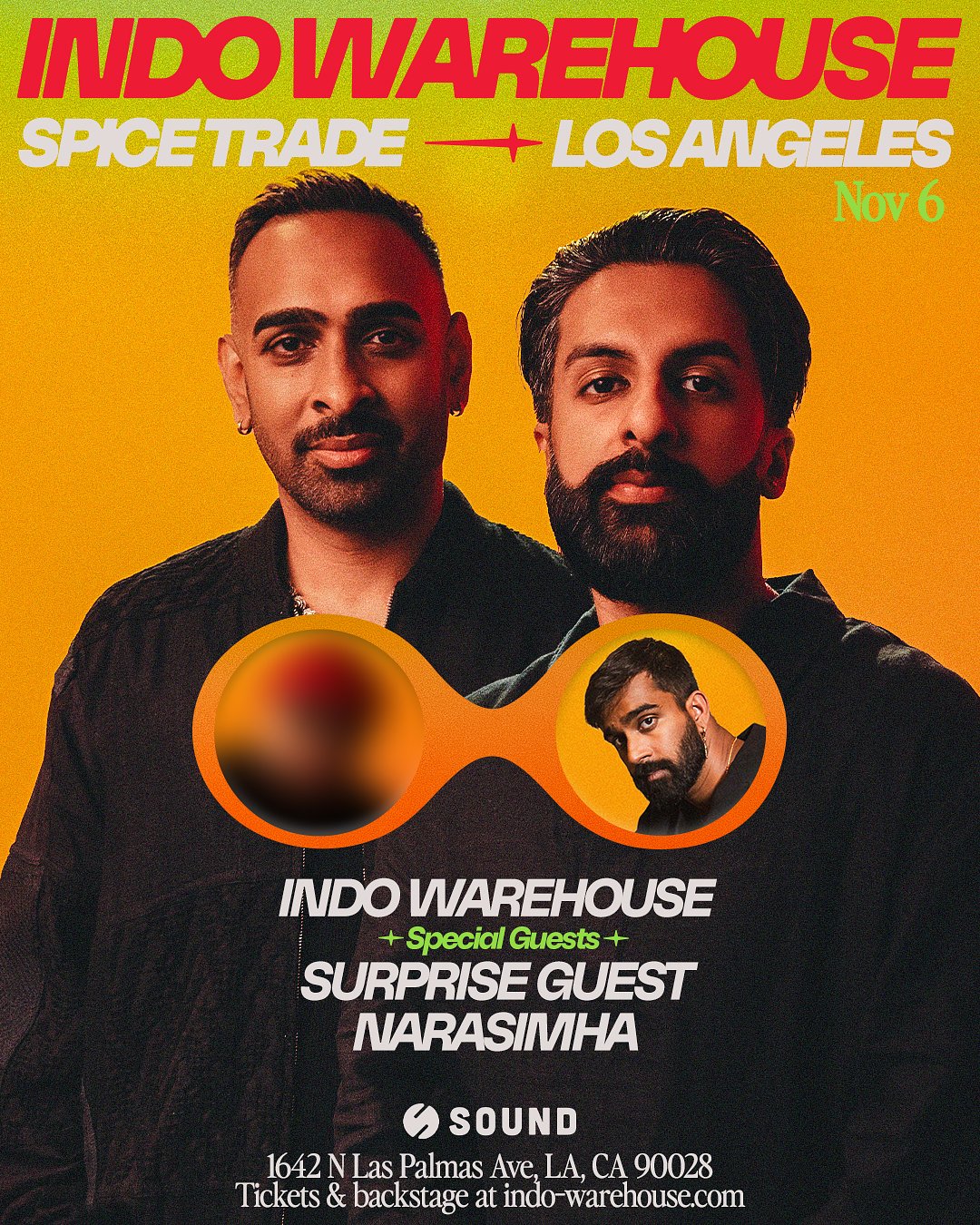 Indo Warehouse: Los Angeles flyer