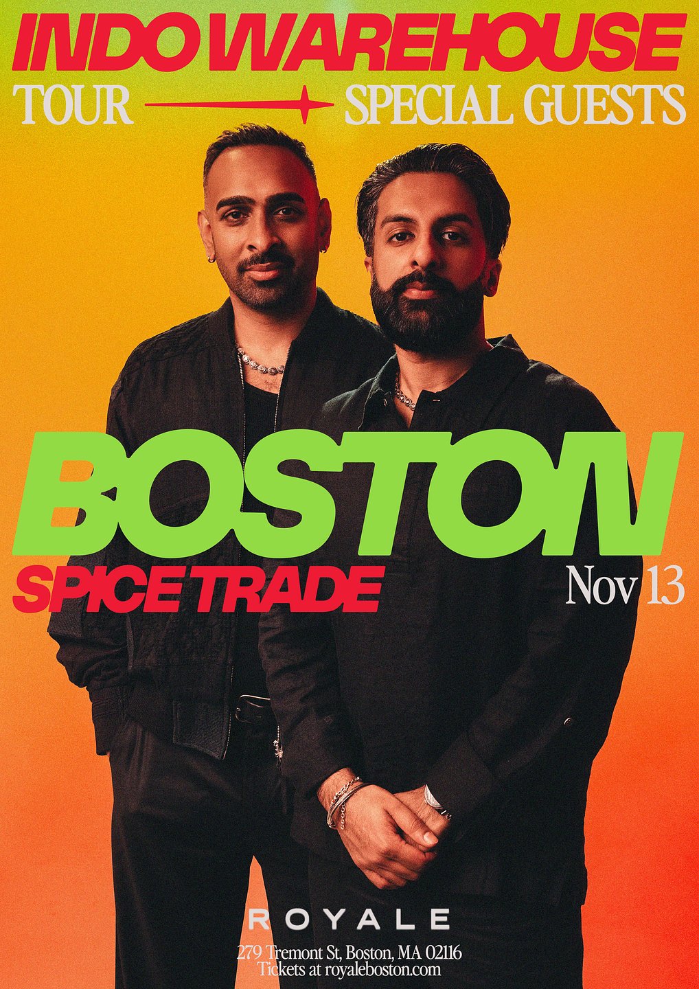 Indo Warehouse: Boston flyer