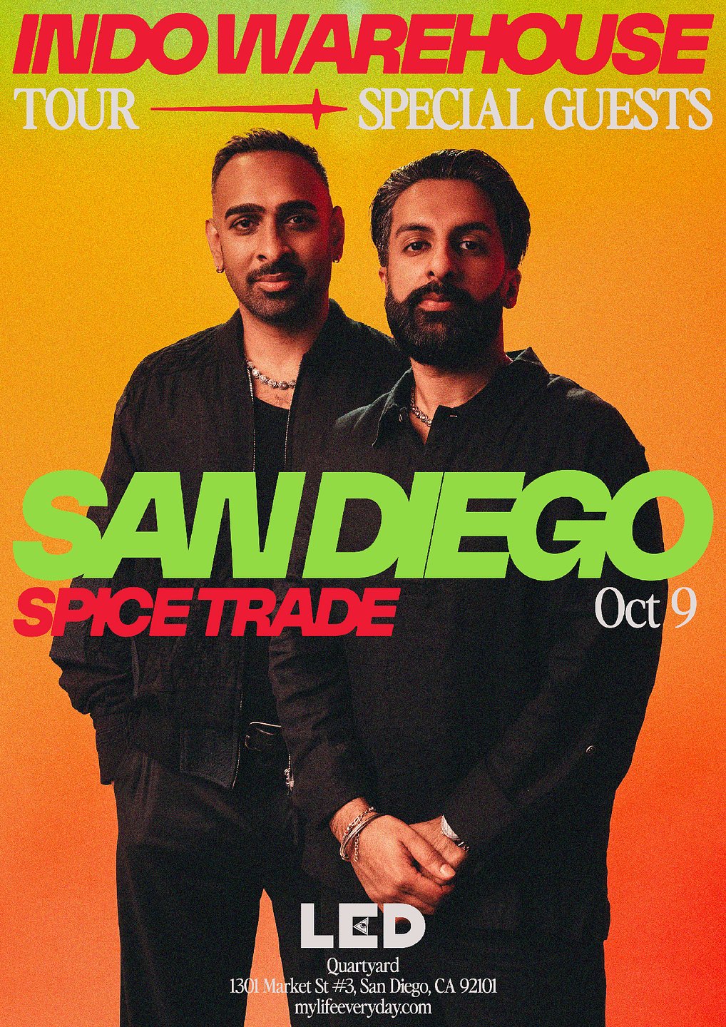 Indo Warehouse: San Diego flyer