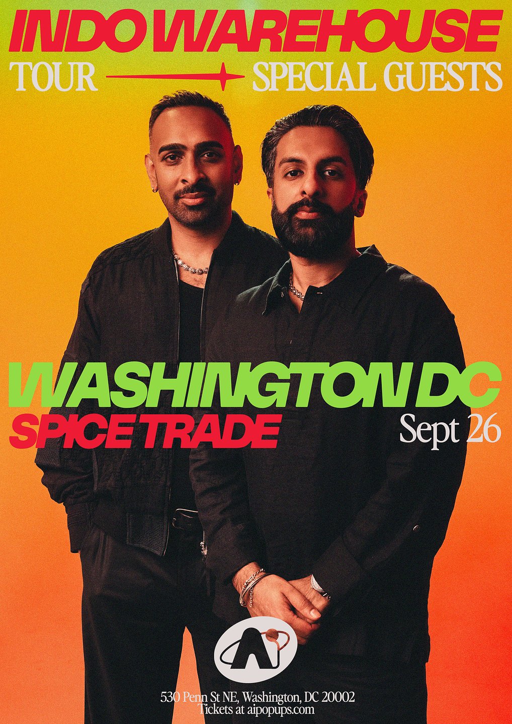 Indo Warehouse: Washington DC flyer