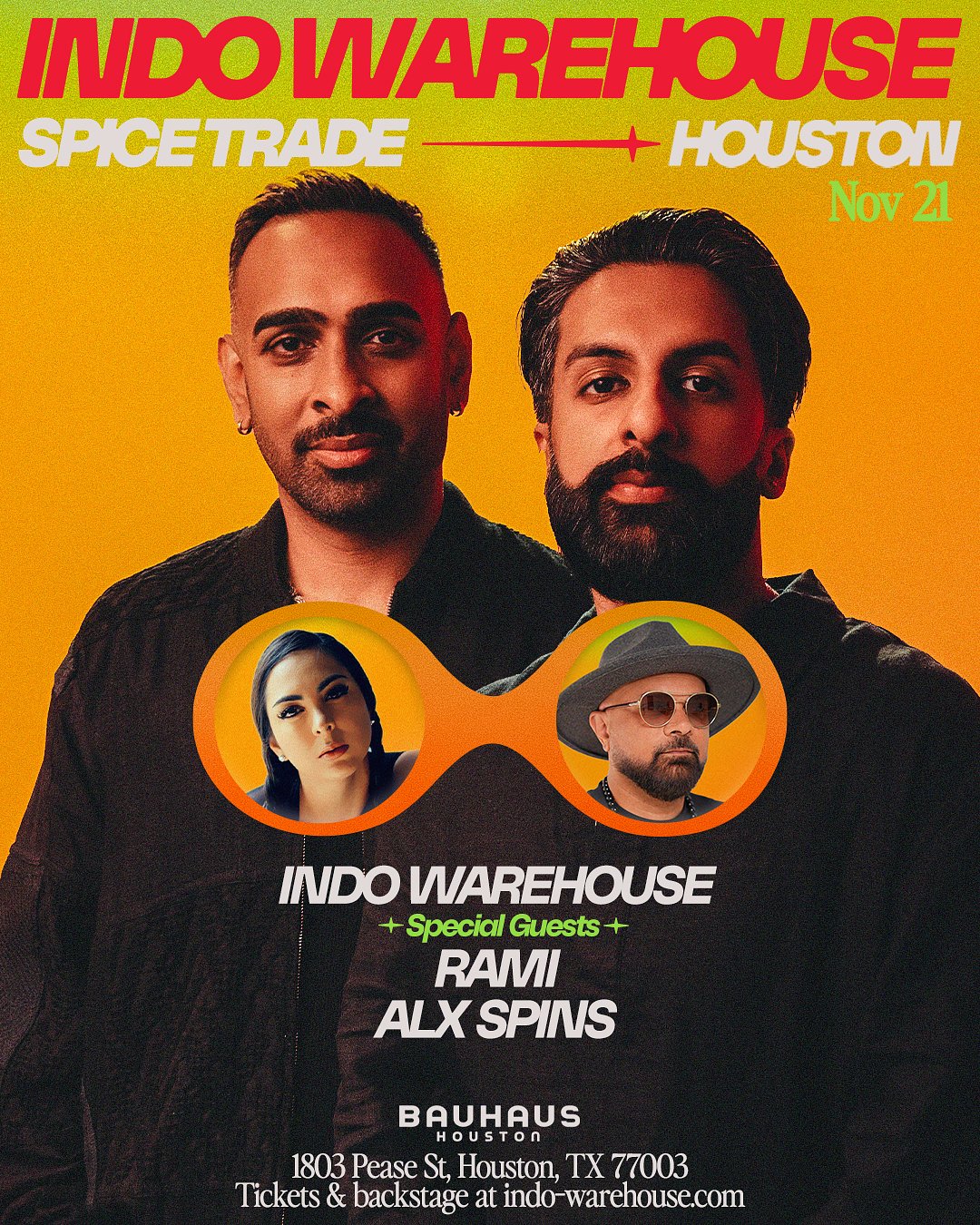 Indo Warehouse: Houston flyer