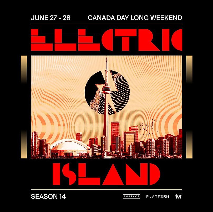 Electric Island flyer