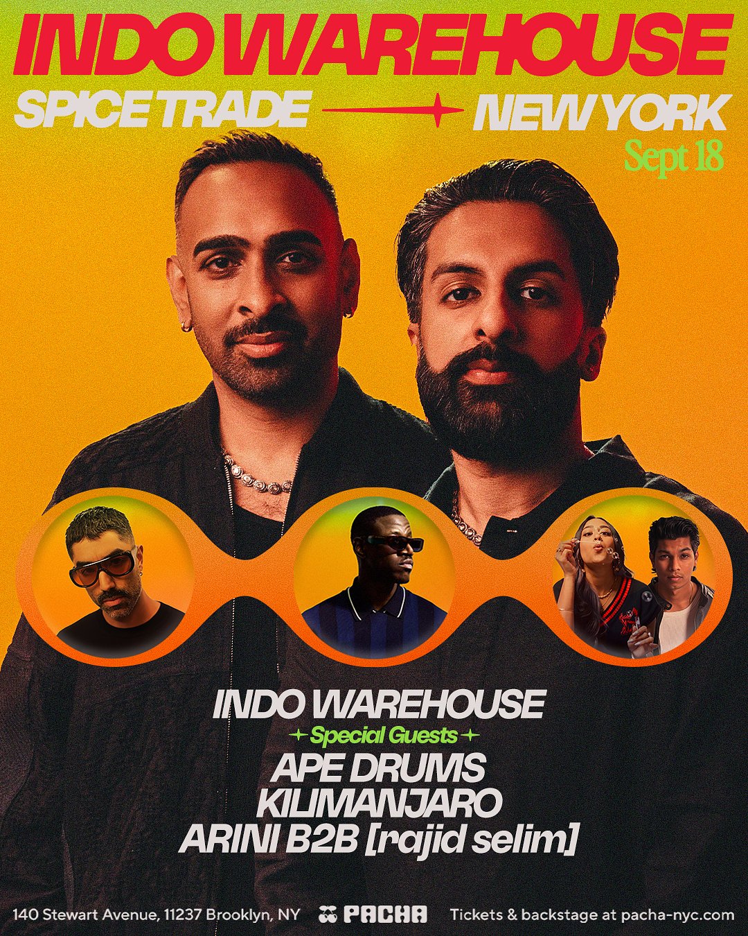 Indo Warehouse: New York flyer