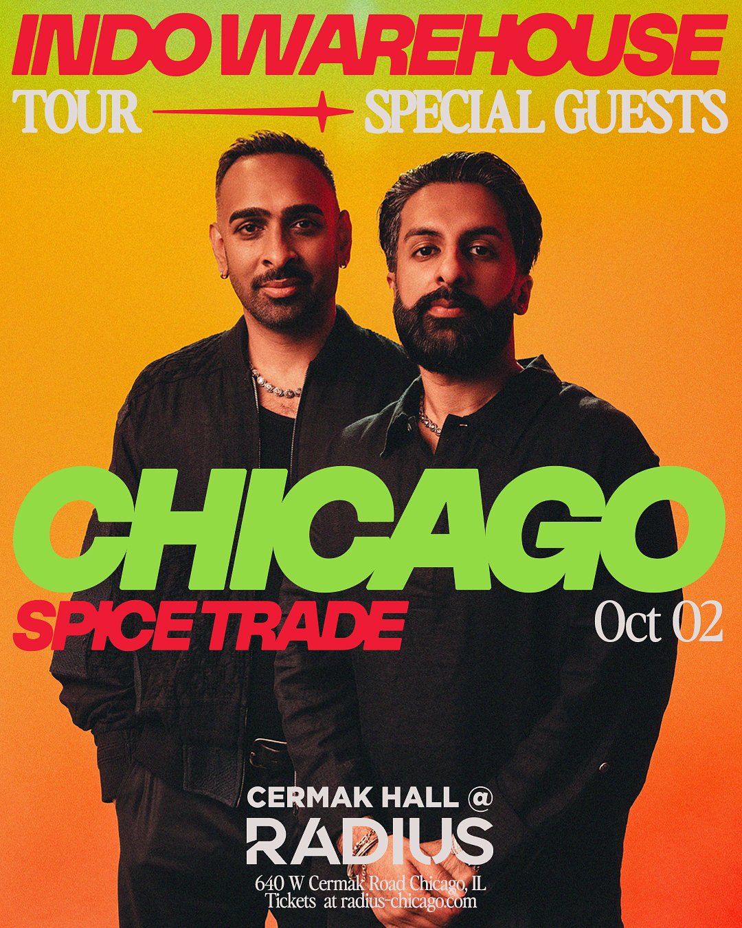 Indo Warehouse: Chicago flyer