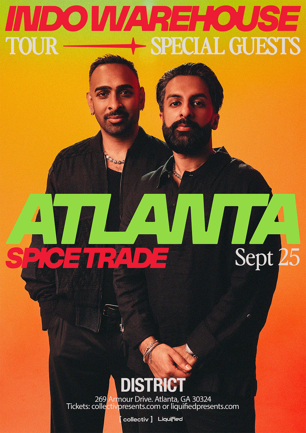 Indo Warehouse: Atlanta flyer