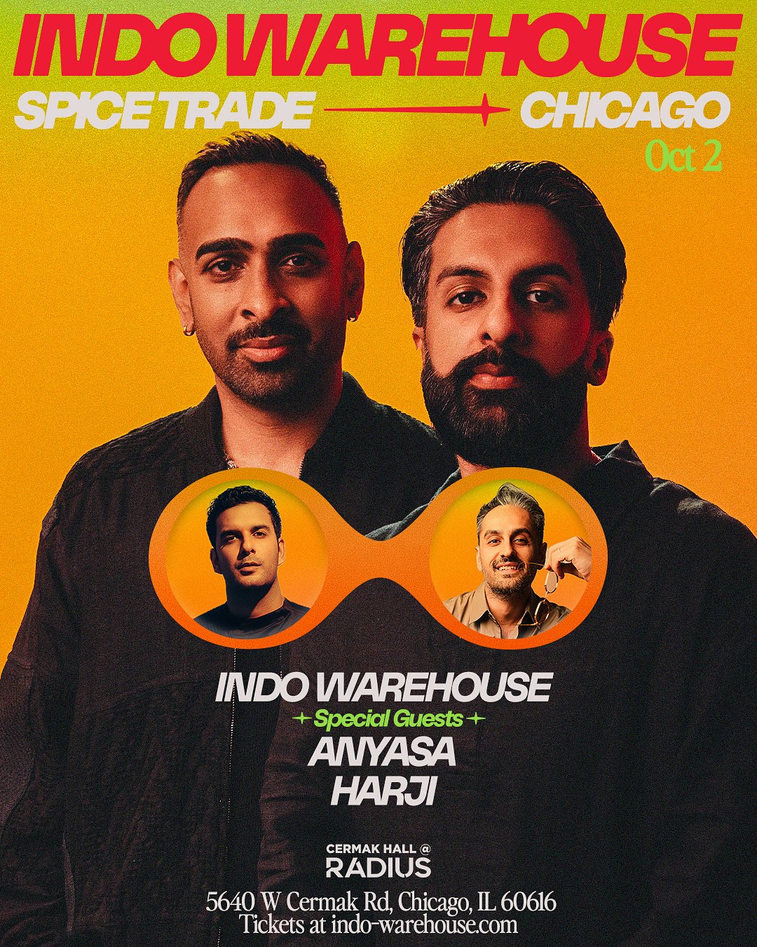 Indo Warehouse: Chicago flyer