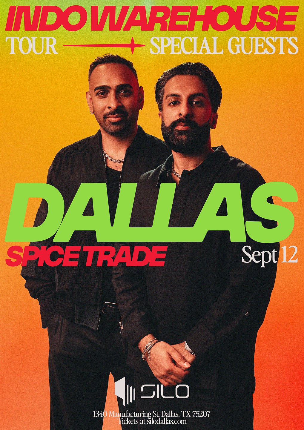 Indo Warehouse: Dallas flyer